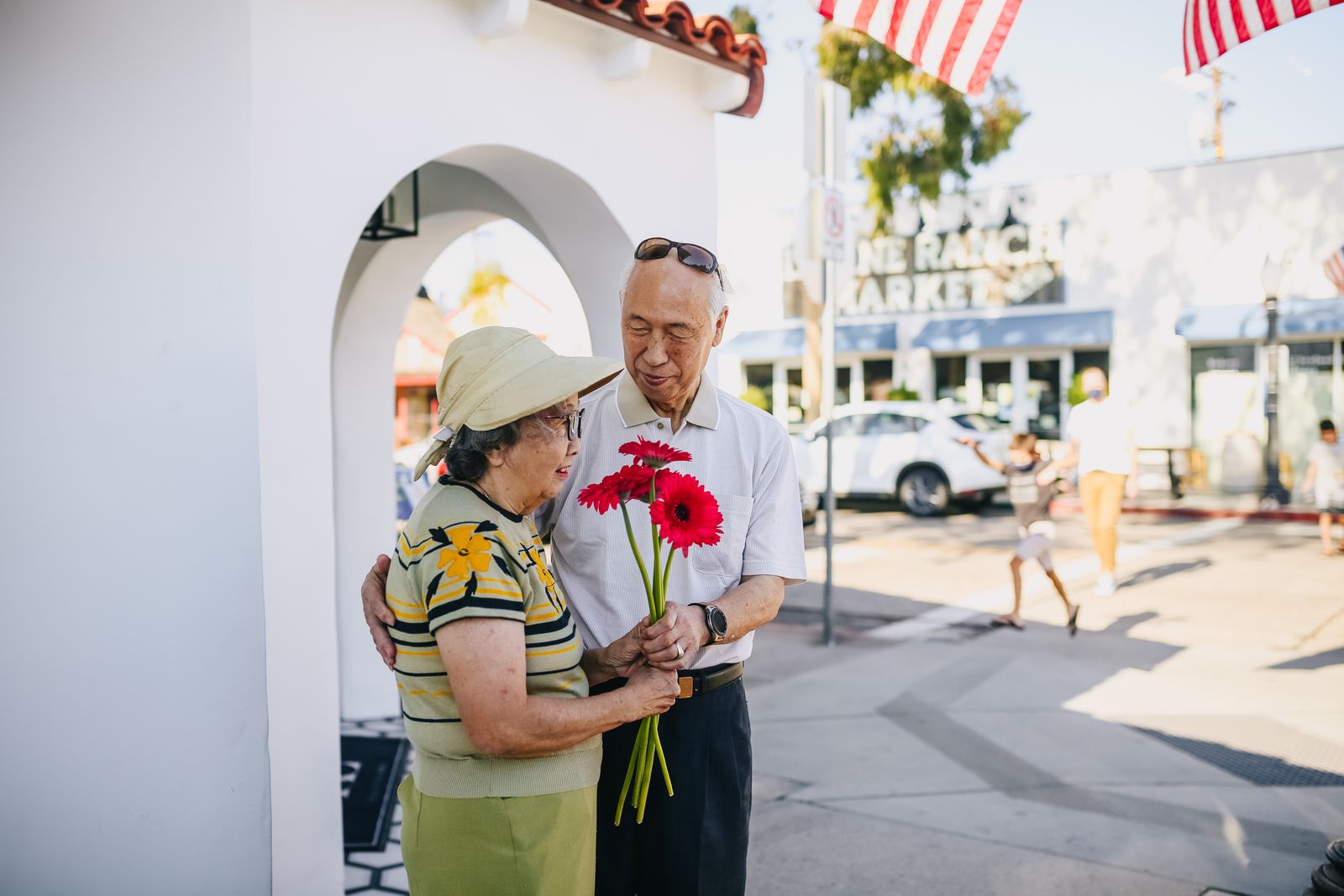 Senior couple enjoying retirement with confidence