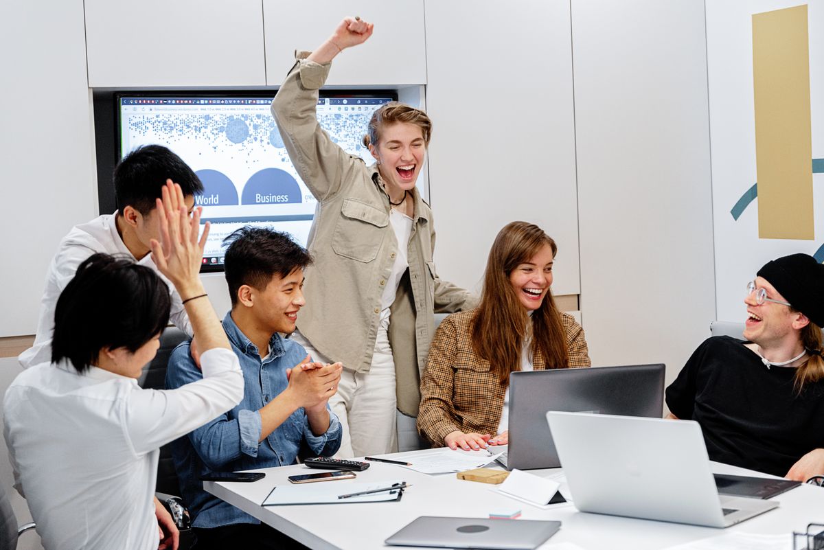 Business leaders planning for continuity in a meeting